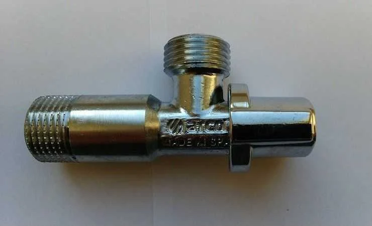 Ventilis kampinis chrom. NOV92MAC ARCO