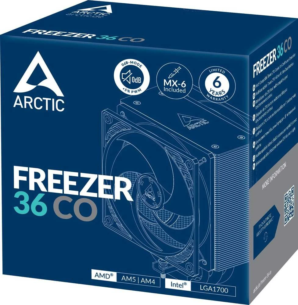 ARCTIC Šaldiklis 36 CO procesoriaus aušintuvas