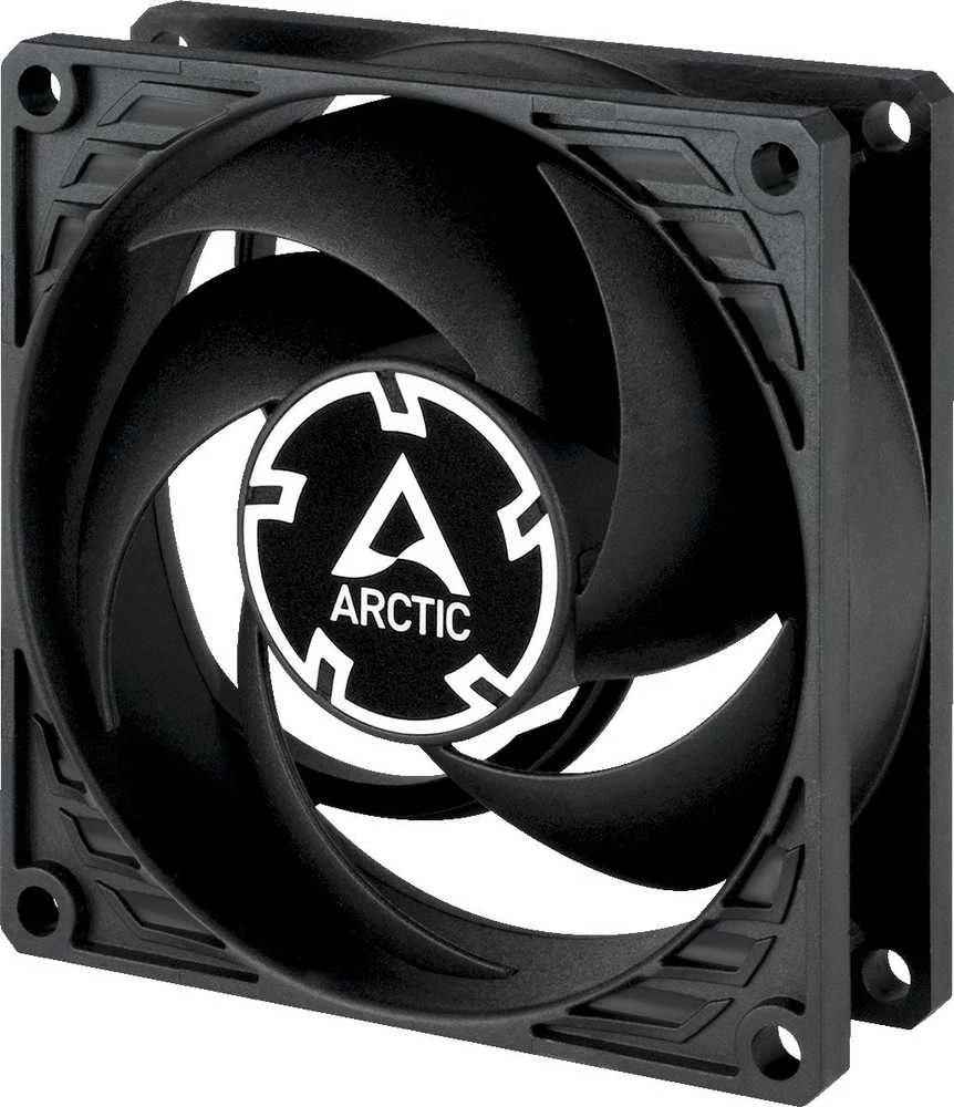 Korpuso ventiliatorius ARCTIC P8 MAX, 4-pin, 80mm, juodas
