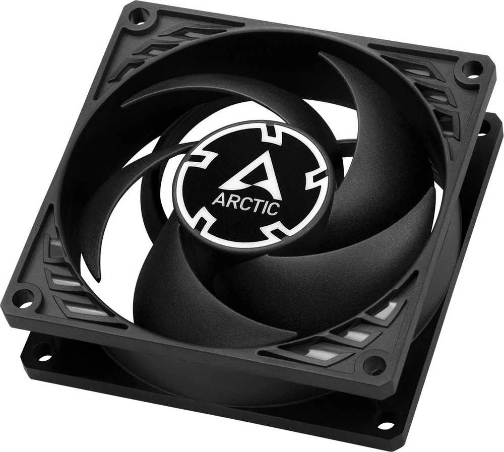 Korpuso ventiliatorius ARCTIC P8 MAX, 4-pin, 80mm, juodas