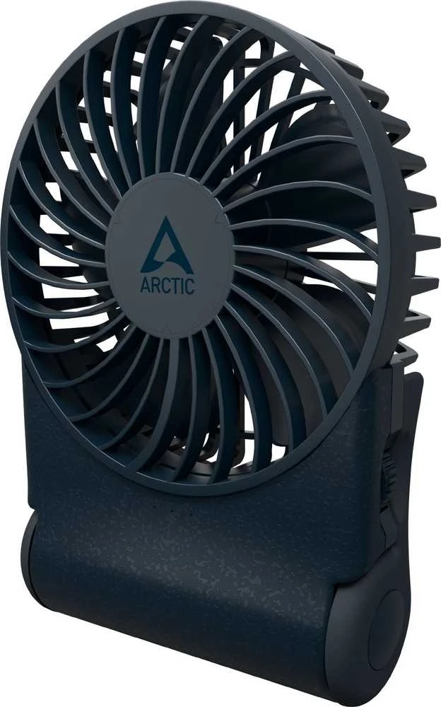 Arctic Cooling ARCTIC Summair 2Go - galingas nešiojamas ventiliatorius su ypač ilga baterijos veikimo trukme, Tamsiai mėlyna, 9,1 cm, 1 ventiliatorius(-iai), 77 val., Nešiojamas ventiliatorius, 1 vnt.