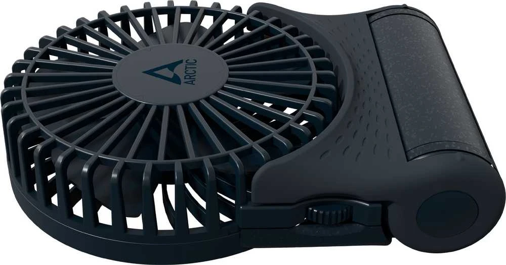 Arctic Cooling ARCTIC Summair 2Go - galingas nešiojamas ventiliatorius su ypač ilga baterijos veikimo trukme, Tamsiai mėlyna, 9,1 cm, 1 ventiliatorius(-iai), 77 val., Nešiojamas ventiliatorius, 1 vnt.