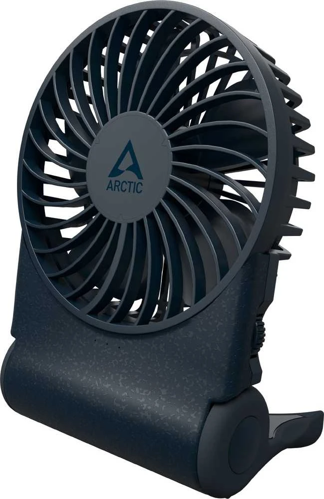 Arctic Cooling ARCTIC Summair 2Go - galingas nešiojamas ventiliatorius su ypač ilga baterijos veikimo trukme, Tamsiai mėlyna, 9,1 cm, 1 ventiliatorius(-iai), 77 val., Nešiojamas ventiliatorius, 1 vnt.