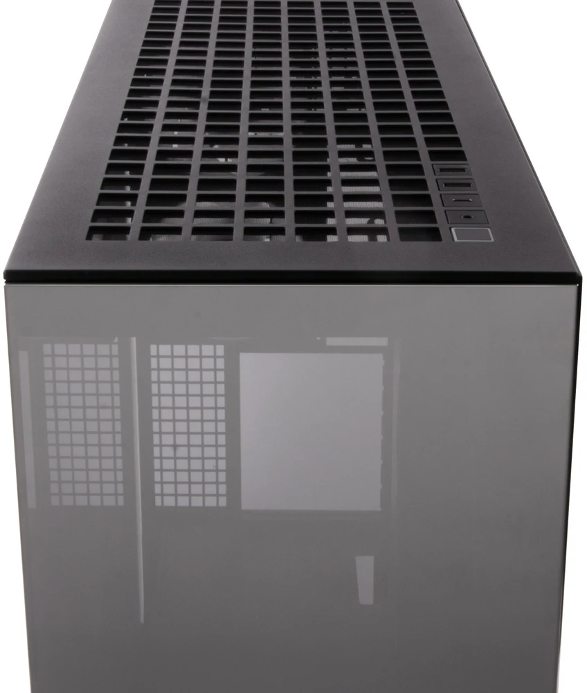 ARCTIC Xtender Mirror kompiuterio korpusas, Mid Tower, E-ATX, RGB, Tempered Glass – juodos spalvos, mirrored