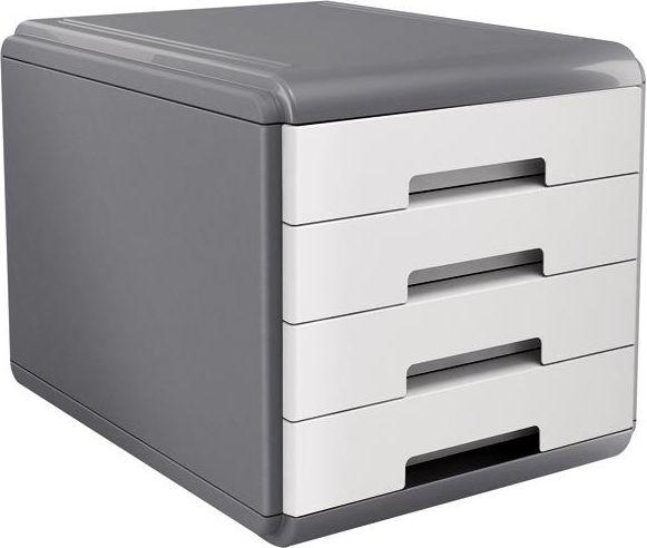 Arda organizatorius MyDesk žalsvai balti 4 stalčiai (18P4PB)