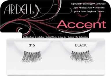 Ardell Accent Lashes 315 Juodas Klijuojamos blakstienos