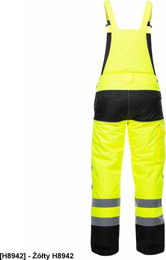 Darbinis puskombinezonis Ardon, juoda/geltona, XXL dydis