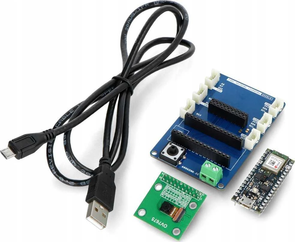 Arduino Tiny mašininio mokymosi rinkinys su Arduino Nano 33 BLE Sense Lite - AKX00028