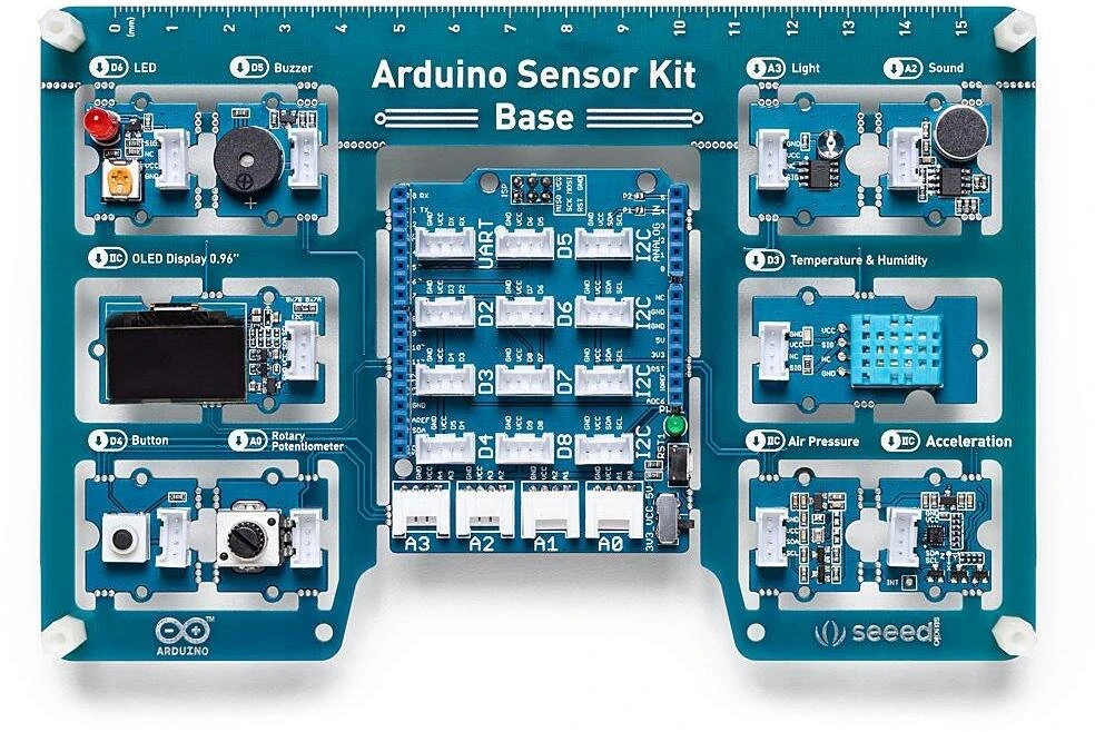 Arduino jutiklių rinkinys - bazė (TPX00031)