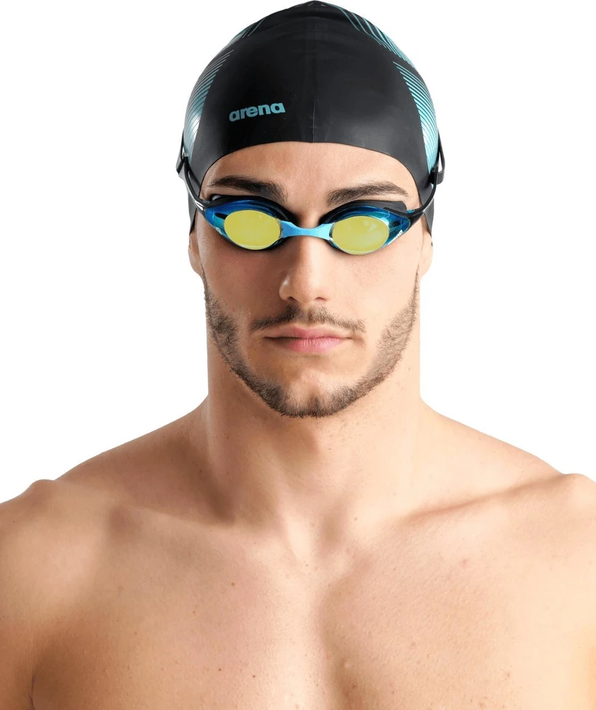 Arena plaukimo akiniai Arena Cobra Aqua Juodas