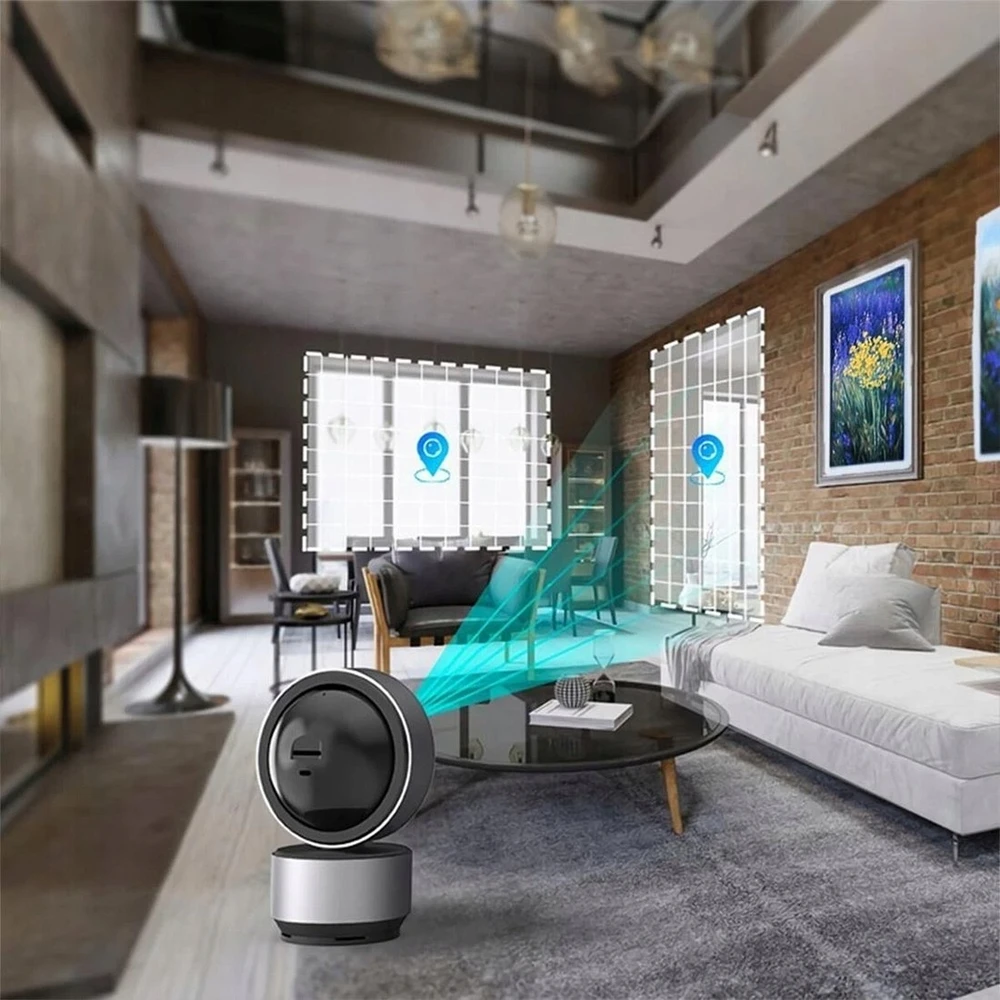 Arenti DOME1-N vidaus Wi-Fi stebėjimo kamera 5 MP su pasukimu ir naktiniu matymu