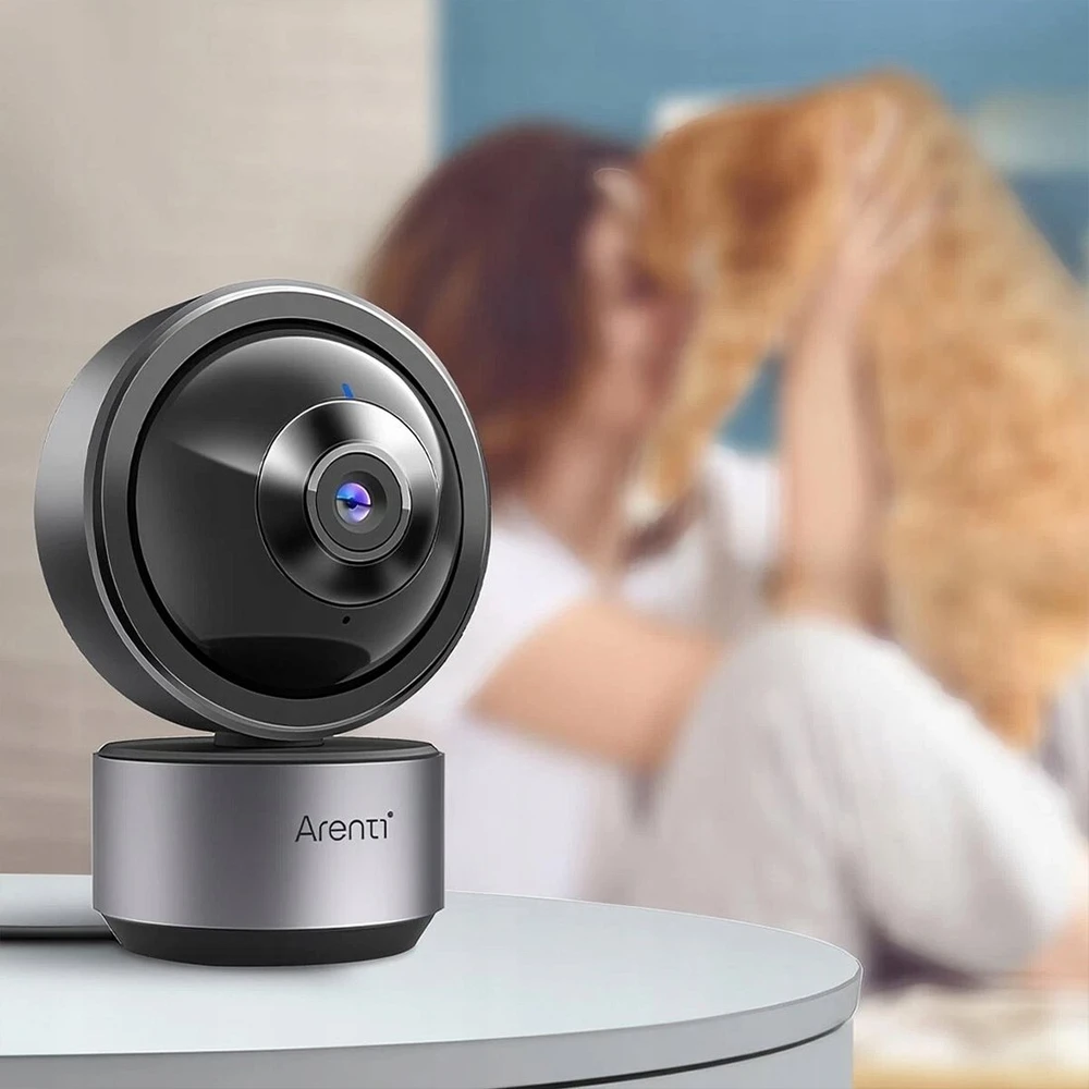 Arenti DOME1-N vidaus Wi-Fi stebėjimo kamera 5 MP su pasukimu ir naktiniu matymu