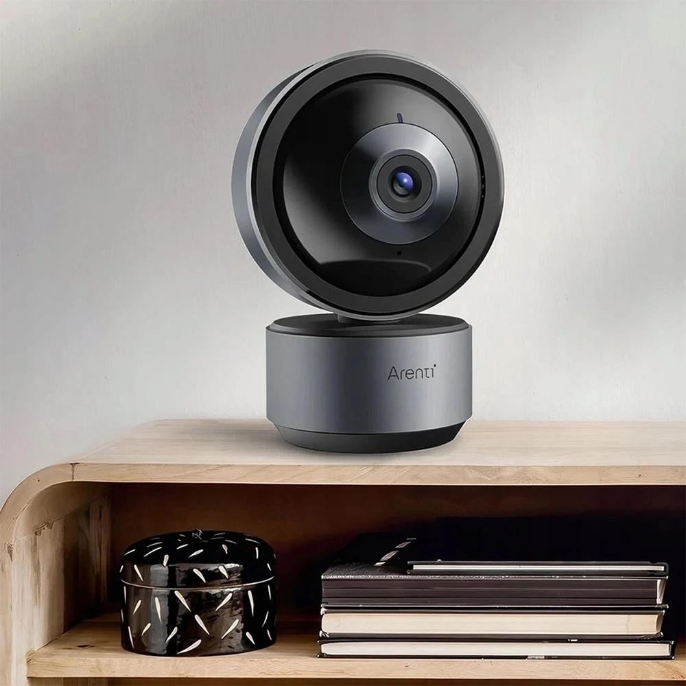 Arenti DOME1-N vidaus Wi-Fi stebėjimo kamera 5 MP su pasukimu ir naktiniu matymu
