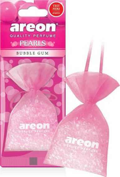 AREON Pearls kramtomoji guma, auksinė, povas