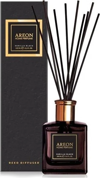 Namų kvapas Areon Juodas Vanilla Juodas, 150 ml