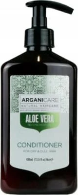 Arganicare Aloe Vera nenuplaunamas kondicionierius su alijošiumi 400ml
