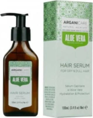 Arganicare Aloe Vera plaukų serumas su alijošiumi 100ml