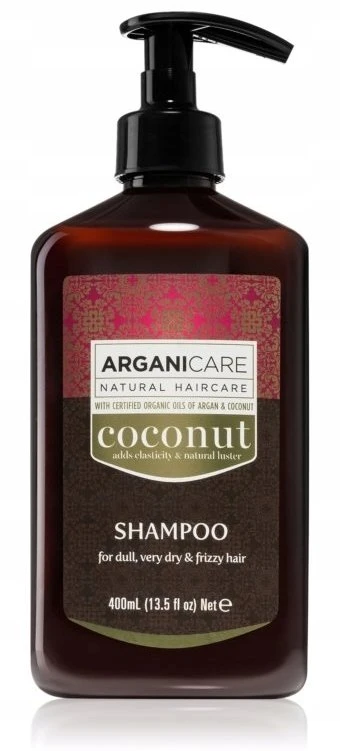 Arganicare Coconut Hair Šampūnas maitininantis & Moisturising, 400 ml