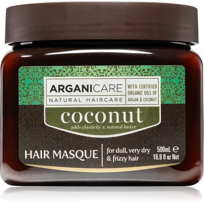 Arganicare Coconut Hair Treatment Kreminis Mask Hydrating & maitininantis Weekly, 500 ml