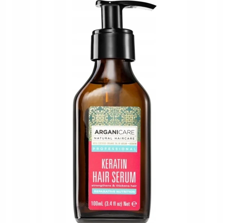Arganicare Keratin Hair Serum maitininantis & Strengthening, 100 ml