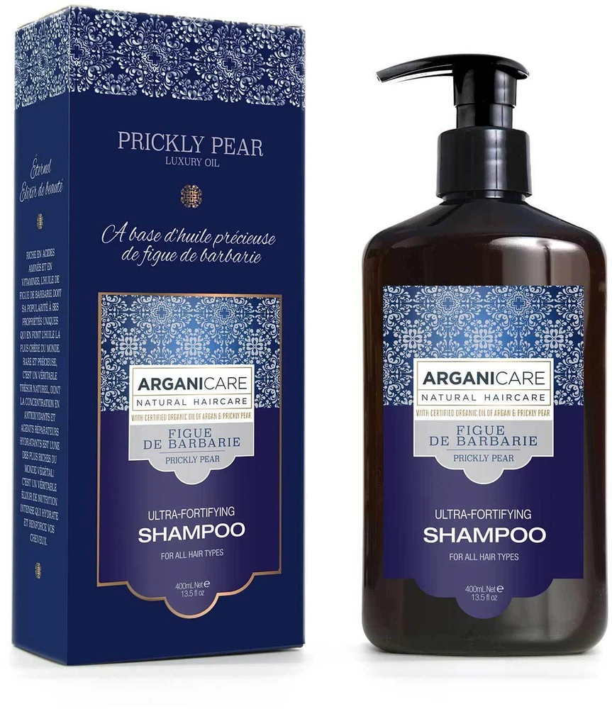 Arganicare Prickly Pear Vegan & Cruelty-Free & Paraben-Free & Phthalate-Free Hair Šampūnas maitininantis & Hydrating, 400 ml