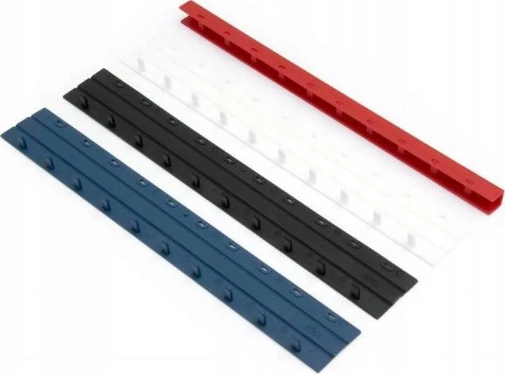 Argo Juostelės spaustukai 5MM GREENBINDER 421051 Baltos 50VNT