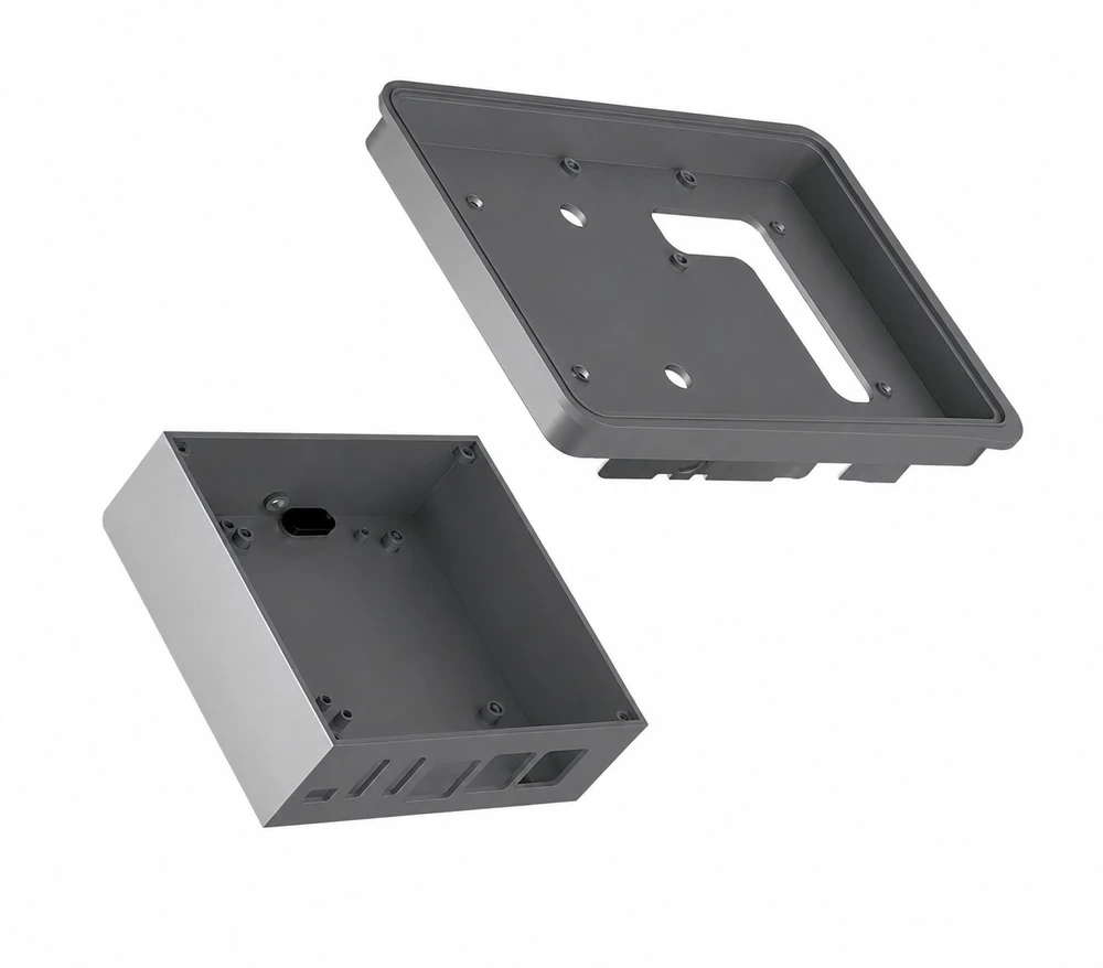 Argon40 Argon Industria HMI 5C korpusas – HMI korpusas, skirtas Raspberry Pi 5 ir Touch Ekranas 2 5 colių ekranui