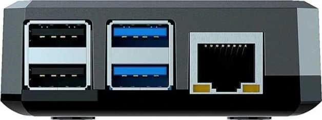 Oem Raspberry Pi 4B aliumininė dėžutė Argon Neo - pilka