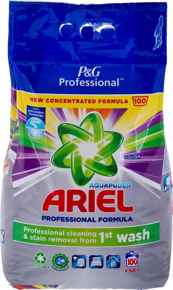 Ariel PROFESSIONAL COLOUR 5,5kg 100 prancūziškų plaukų