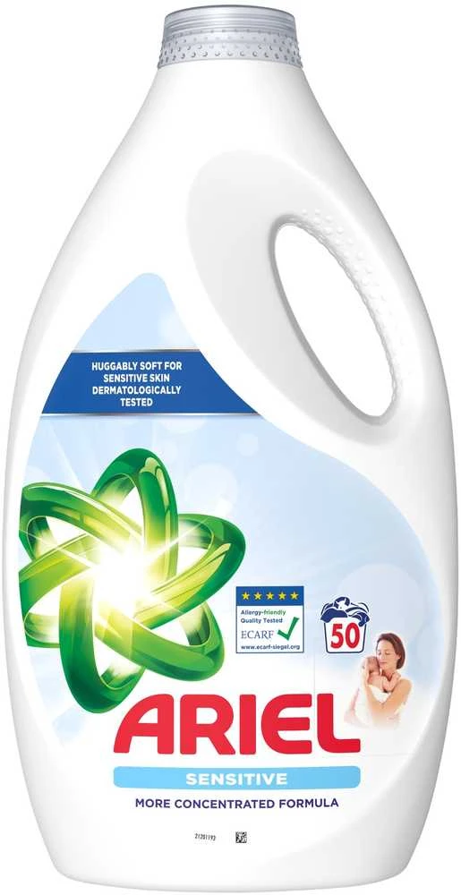 Skalbimo gelis Ariel Sensitive, 2.25 l