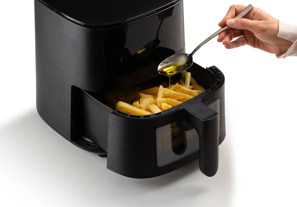 4633 Ariete Airy Fryer 4L karšto oro gruzdintuvė Juodas