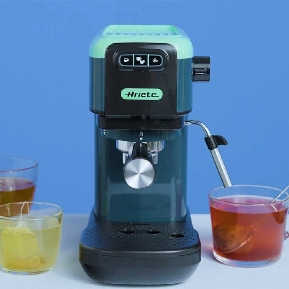 Slėginis kavos aparatas Ariete 1399/17 Smart Slim Espresso Light Aquamarine