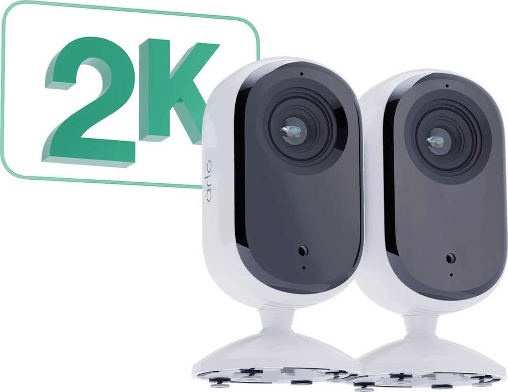 Arlo vidaus stebėjimo kamerų rinkinys 2K su Wi-Fi, VMC3260-100EUS