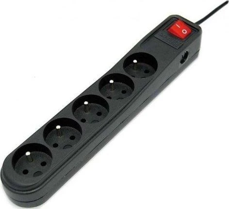 Armac NATEC NSP-0475 Natec Surge protector 5 sockets (IEC CONNECTOR) 1.5m, juodas