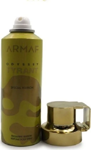 Armaf Odyssey Tyrant Body Purškiklis, 200 ml