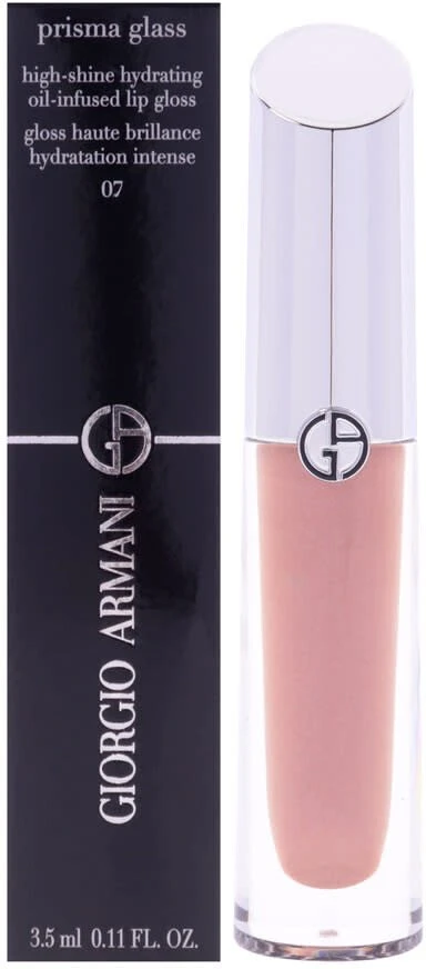 Giorgio Armani ARMANI PRISMA GLASS HYDRATING LIP GLOSS NUDE GLOW 07