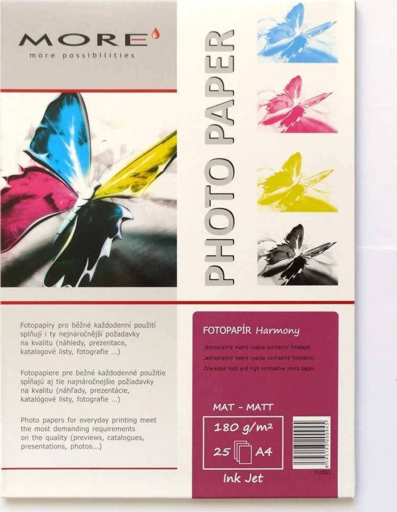 Armor ARMOR fotografinis popierius MORE Harmony 180g/m2, matinis, 25 ark., A4