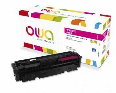 OWA Armor tonerio kasetė pro HP CLJ Pro MFP M450 magenta, lygi ranka, 6.000 str., komp. W2033X