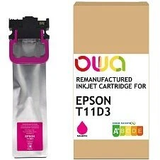 „Armor OWA Armor“ rašalinis spausdintuvas „Epson WF C5390/5890“ rausvai raudonas, 77 ml, komp. C13T11D340