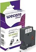 WECARE ARMOR juosta skirta DYMO S0720530, juoda/balta, 12mm x 7m