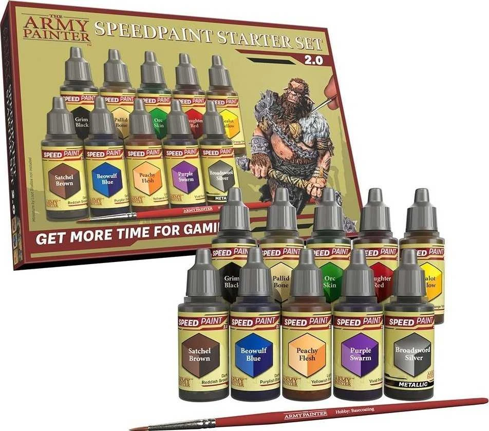 „The Army Painter“ – „Speedpaint“ pradžios rinkinys 2.0