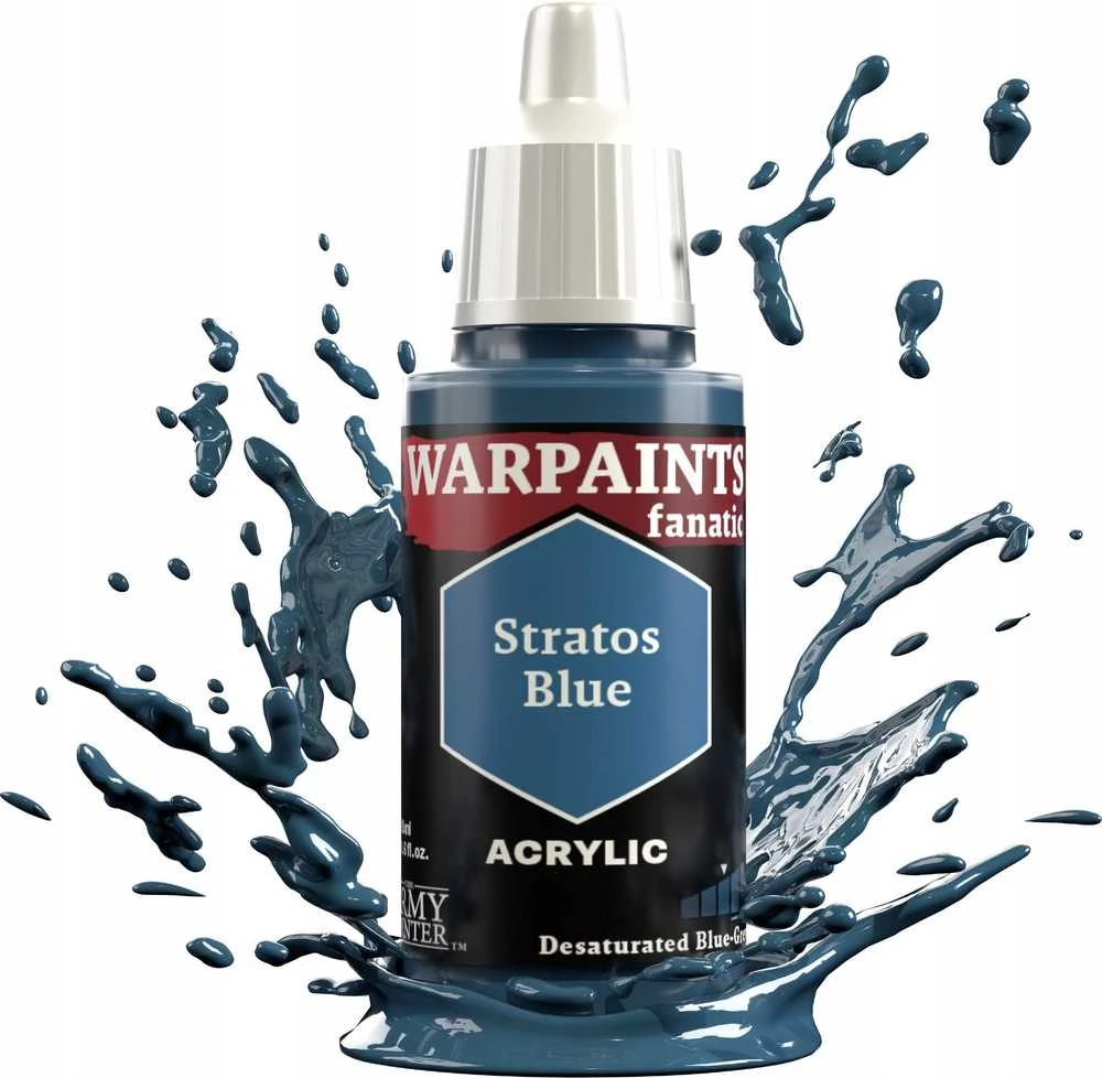 Army Painter Warpaints Fanatic: Stratos Mėlyna