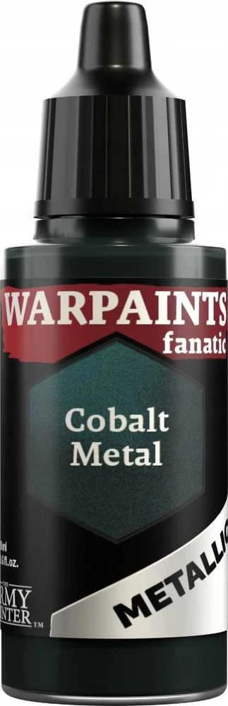 Army Painter Kariuomenės tapytojas nuspalvina fanatinį metalą: kobalto metalą