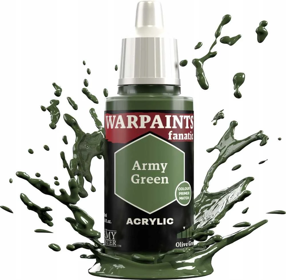 Army Painter Warpaints Fanatic: Armija Žalias