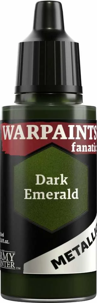 Army Painter Armijos tapytojas nuspalvina fanatinį metalą: tamsų smaragdą