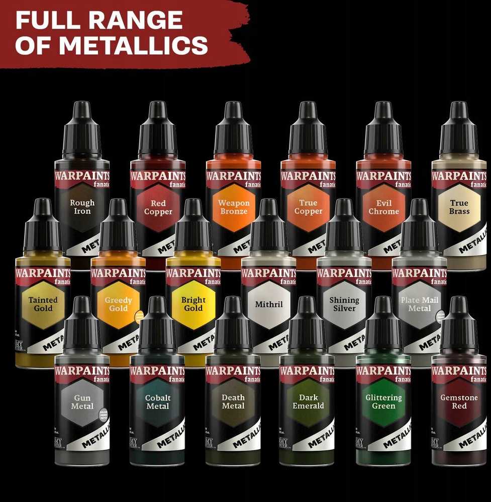Army Painter Warpaints Fanatic Metallic: Plate Mail Metal