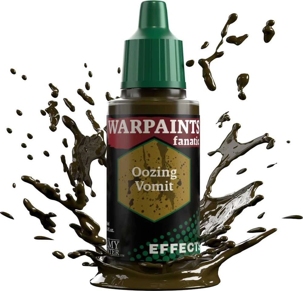 Army Painter Kariuomenės tapytojas nuspalvina fanatiškus efektus: