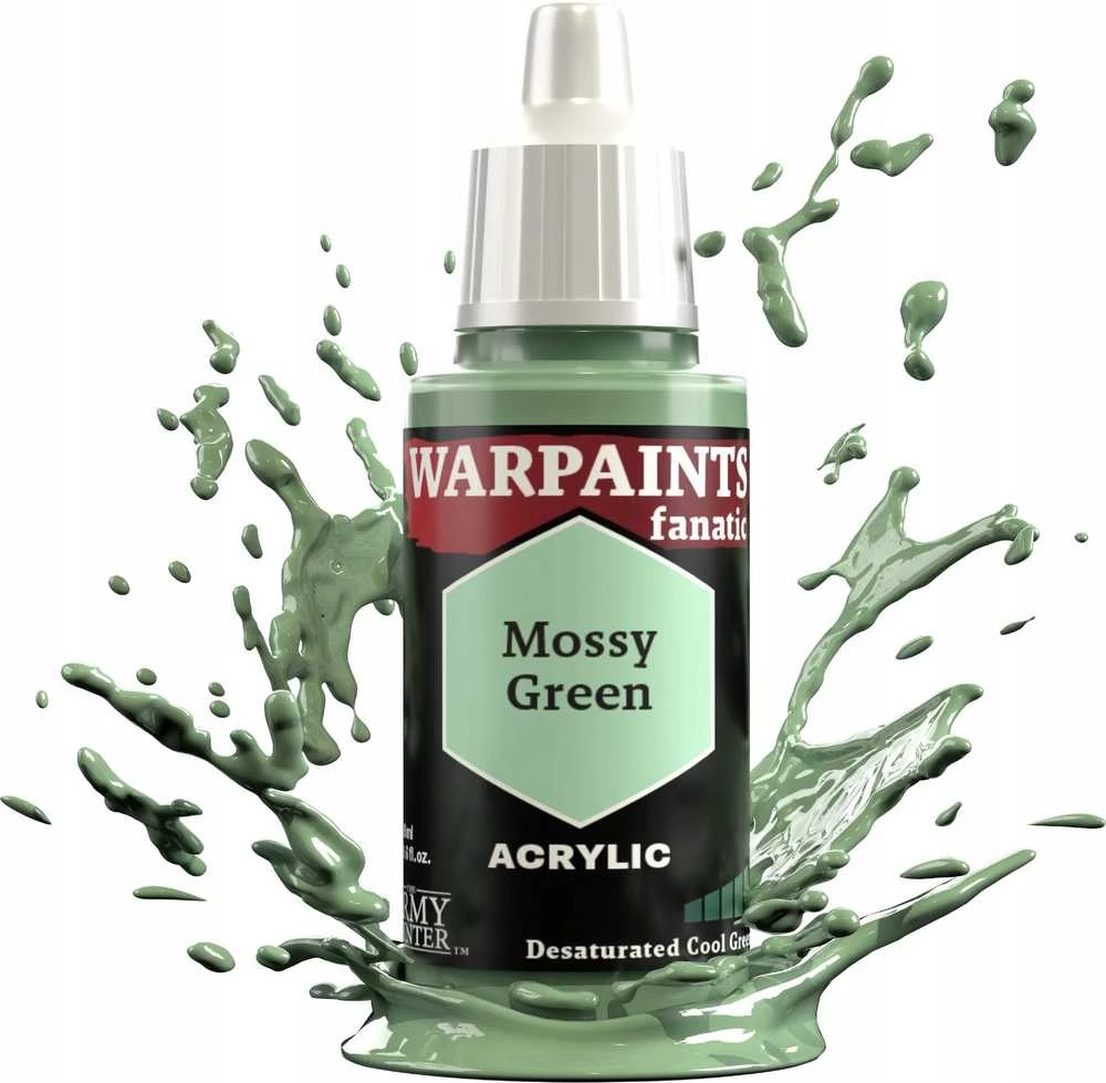 Army Painter Warpaints Fanatic: Mossy Žalias