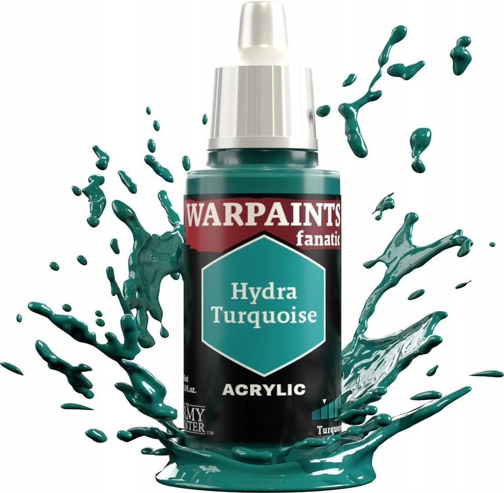 Army Painter Armijos tapytojas „Warpaints Fanatic“: „Hydra Turquoise“.