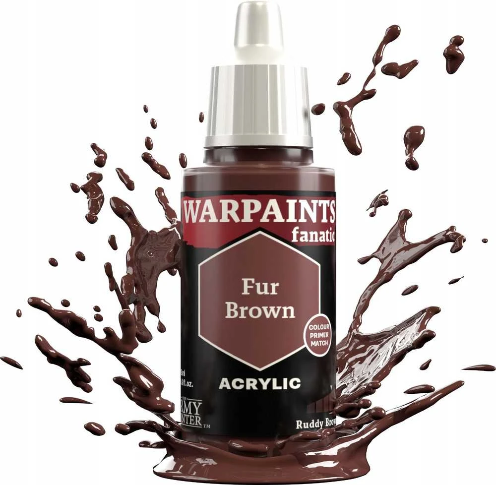 Army Painter Armijos tapytojas „Warpaints Fanatic“: Fur Brown
